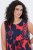 Ulla Popken 850175 Mustriline jersey-kleit Korall - Trikookleidid - 