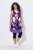 Ulla Popken 850175 Taskutega varrukateta jersey-kleit Lilla - Trikookleidid - 
