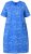 Ulla Popken 850204 Volangidega mustriline T-särkkleit Sinine - Trikookleidid - 