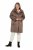 Ulla Popken 850251 Teddymantel Helepruun - Mantlid - Naiste mantlid suurtes suurustes