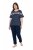 Ulla Popken 850403 Lilleline pidžaama Tumesinine - Pidžaama/Loungewear - 