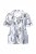 Ulla Popken 850441 Mustriline pidžaama Luuvalge - Pidžaama/Loungewear - 