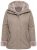 Ulla Popken 850509 Tehiskarvast jope Taupe - Joped - Suured naiste jakid