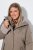 Ulla Popken 850509 Tehiskarvast jope Taupe - Joped - Suured naiste jakid