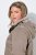 Ulla Popken 850509 Tehiskarvast jope Taupe - Joped - Suured naiste jakid