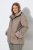 Ulla Popken 850509 Tehiskarvast jope Taupe - Joped - Suured naiste jakid