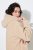 Ulla Popken 850589 Teddyjakk Luuvalge - Joped - Suured naiste jakid