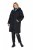 Ulla Popken 850774 Funktsionaalne mantel Must - Mantlid - Naiste mantlid suurtes suurustes