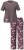 Ulla Popken 850903 Lilleline pidžaama 2 tk Pruun - Pidžaama/Loungewear - 