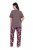 Ulla Popken 850903 Lilleline pidžaama 2 tk Pruun - Pidžaama/Loungewear - 