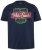 JP1880 850980 Vintage-stiilis trükiga T-särk Tumesinine TALL - TALL T-särgid - T-särgid pikkadele meestele