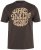 JP1880 851001 Rolling Stones Retro Logo T-särk Sarapuupruun TALL - TALL T-särgid - T-särgid pikkadele meestele