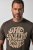 JP1880 851001 Rolling Stones Retro Logo T-särk Sarapuupruun - Bändi T-särgid - Bänditringad suurtes suurustes