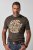JP1880 851001 Rolling Stones Retro Logo T-särk Sarapuupruun TALL - TALL T-särgid - T-särgid pikkadele meestele
