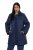 Ulla Popken 851123 Tepitud jope Tumesinine - Joped - Suured naiste jakid