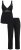 Ulla Popken 851693 Pidžaama Must - Pidžaama/Loungewear - 