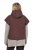 Ulla Popken 851785 Kapuutsiga oversize tepitud vest Pruun - Vestid - 
