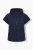Ulla Popken 851785 Kapuutsiga oversize tepitud vest Tumesinine - Vestid - 