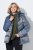 Ulla Popken 851790 Tepitud jope Denimsinine - Joped - Suured naiste jakid