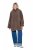 Ulla Popken 851809 Teddyjakk Helepruun - Joped - Suured naiste jakid