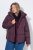 Ulla Popken 851832 Tepitud jope Pruun - Joped - Suured naiste jakid