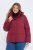 Ulla Popken 851832 Tepitud jope Punane - Joped - Suured naiste jakid