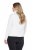 Ulla Popken 851833 Tepitud vest püstkraega Luuvalge - Vestid - 