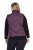 Ulla Popken 851833 Tepitud vest püstkraega Pruun - Vestid - 