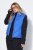 Ulla Popken 851833 Tepitud vest püstkraega Sinine - Vestid - 