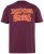 JP1880 851910 Rolling Stones Vintage Logo T-särk Baklažaan - Bändi T-särgid - Bänditringad suurtes suurustes