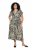 Ulla Popken 852257 Mustriline maksikleit Taupe - Maksikleidid - Plusssuuruses maxikleidid