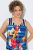Ulla Popken 852308 Triibuline jersey-kleit Tumesinine - Trikookleidid - 