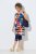 Ulla Popken 852308 Triibuline jersey-kleit Tumesinine - Trikookleidid - 