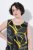 Ulla Popken 852329 Triibuline jersey-kleit Oliivroheline - Trikookleidid - 