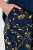 Ulla Popken 852577 Mustriline pidžaama Tumesinine - Pidžaama/Loungewear - 
