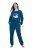 Ulla Popken 852725 Kodupüksid Petrool - Pidžaama/Loungewear - 