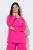 Ulla Popken 852747 Pikkade varrukatega pidžaama pluus Roosa - Pidžaama/Loungewear - 