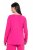 Ulla Popken 852747 Pikkade varrukatega pidžaama pluus Roosa - Pidžaama/Loungewear - 