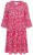 Ulla Popken 852841 Volangidega lilleline kleit Magenta - Midikleidid - Plusssuuruses midikleidid