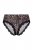 Ulla Popken 853106 Loomamustrilised stringid Must - Aluspüksid - 