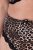 Ulla Popken 853106 Loomamustrilised stringid Must - Aluspüksid - 