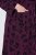 Ulla Popken 853168 Loomamustriline frotee-hommikumantel Ploom - Hommikumantlid - 