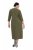 Ulla Popken 853510 Taskutega midikleit Khaki - Midikleidid - Plusssuuruses midikleidid