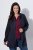 Ulla Popken 853577 Fliisjakk Tumesinine - Joped - Suured naiste jakid