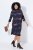 Ulla Popken 853590 3/4 varrukatega mustriline jersey-kleit Tumesinine - Kleidid - Kleidid kõikidele suurustele