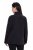 Ulla Popken 853668 Fliisjakk püstkraega Must - Fleece riided - 