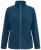 Ulla Popken 853668 Fliisjakk püstkraega Petrool - Fleece riided - 