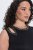 Ulla Popken 853766 Kivikestega varrukateta bodycon-kleit Must - Suvekleidid - Naiste suvekleidid suurtes suurustes