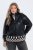 Ulla Popken 854795 Kunstnahast bikerjope Must - Joped - Suured naiste jakid