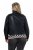 Ulla Popken 854795 Kunstnahast bikerjope Must - Joped - Suured naiste jakid